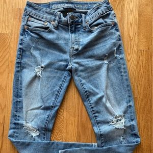American Eagle Men’s Distressed Skinny Jeans 28x28